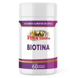 BIOTINA 60CAPS 500MG 