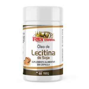 OLEO DE LECITINA DE SOJA 60 CAPS 500 MG
