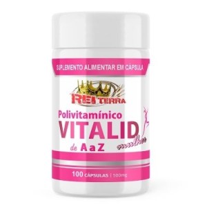 VITALID MULHER 100CAPS 500MG