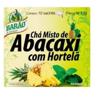 CHA ABACAXI COM HORTELA 13G